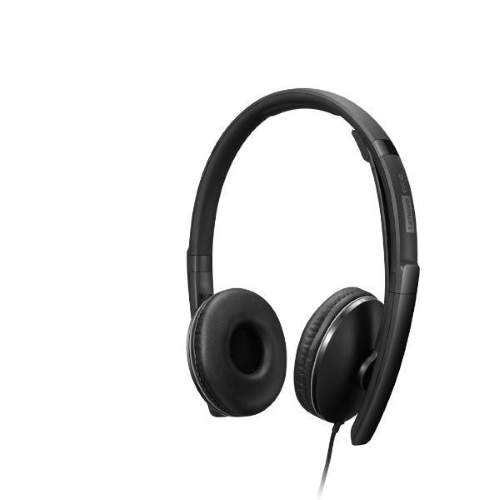 LENOVO GEN 2 CUFFIE CON MICROFONO STEREO OVER EAR CABLATO USB-C CANCELLAZIONE DEL RUMORE ANC ATTIVO CERTIFICATO PER I TEAM MICROSOFT NERO